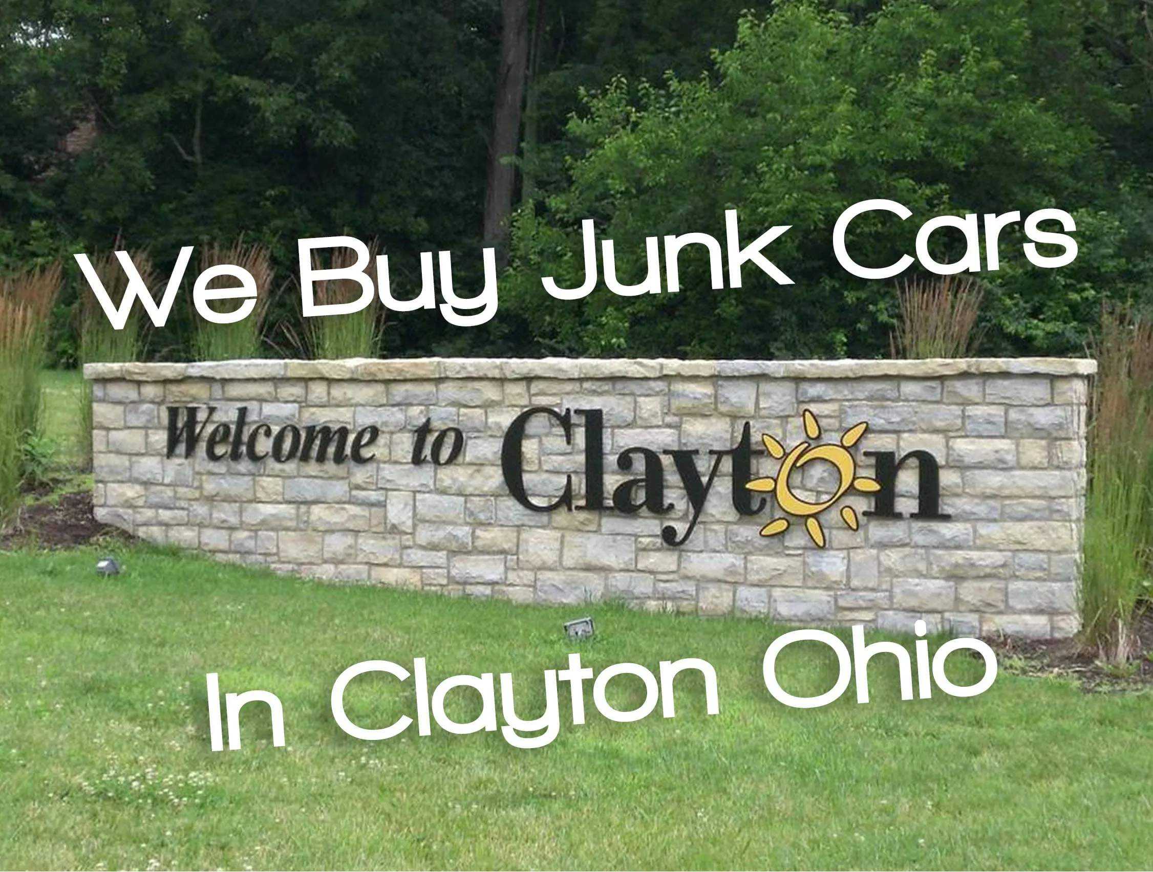 We Buy Junk Cars in Clayton Ohio